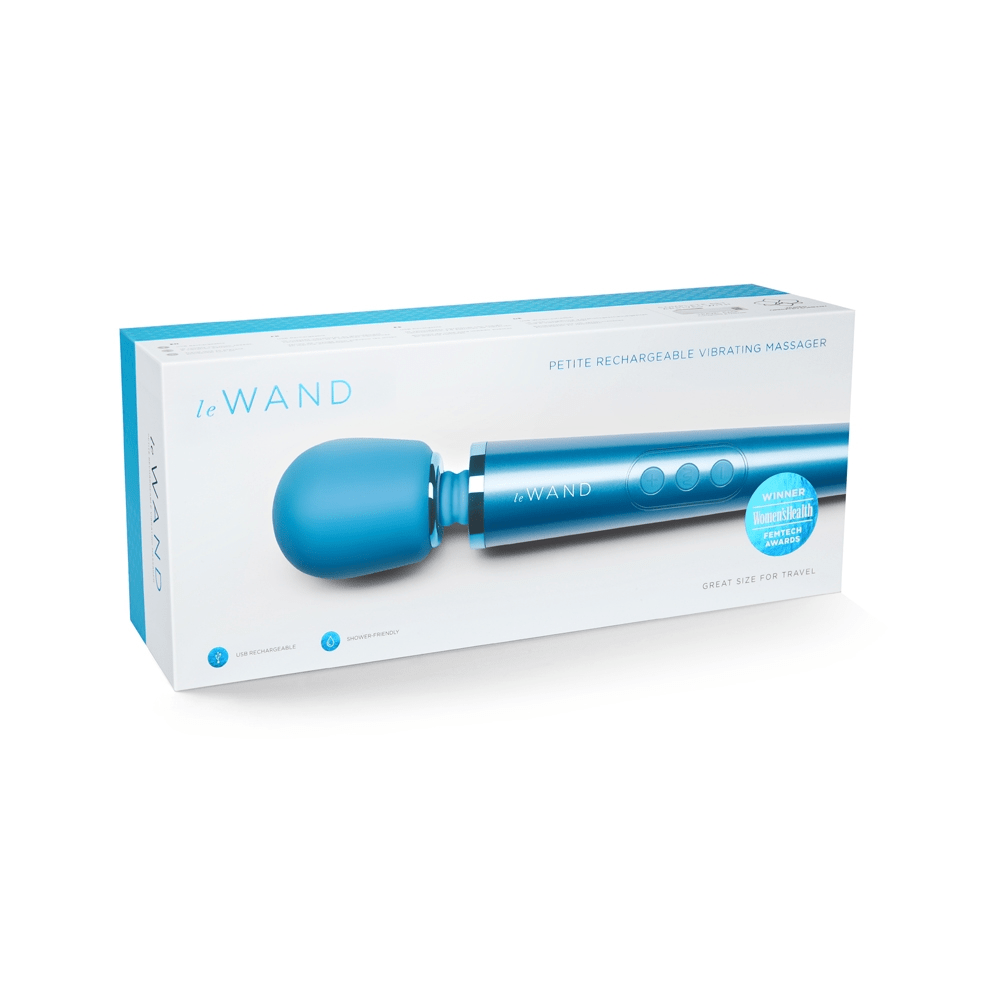 Le Wand Petite: Compact, Rechargeable Massager with Multiple Vibration Modes