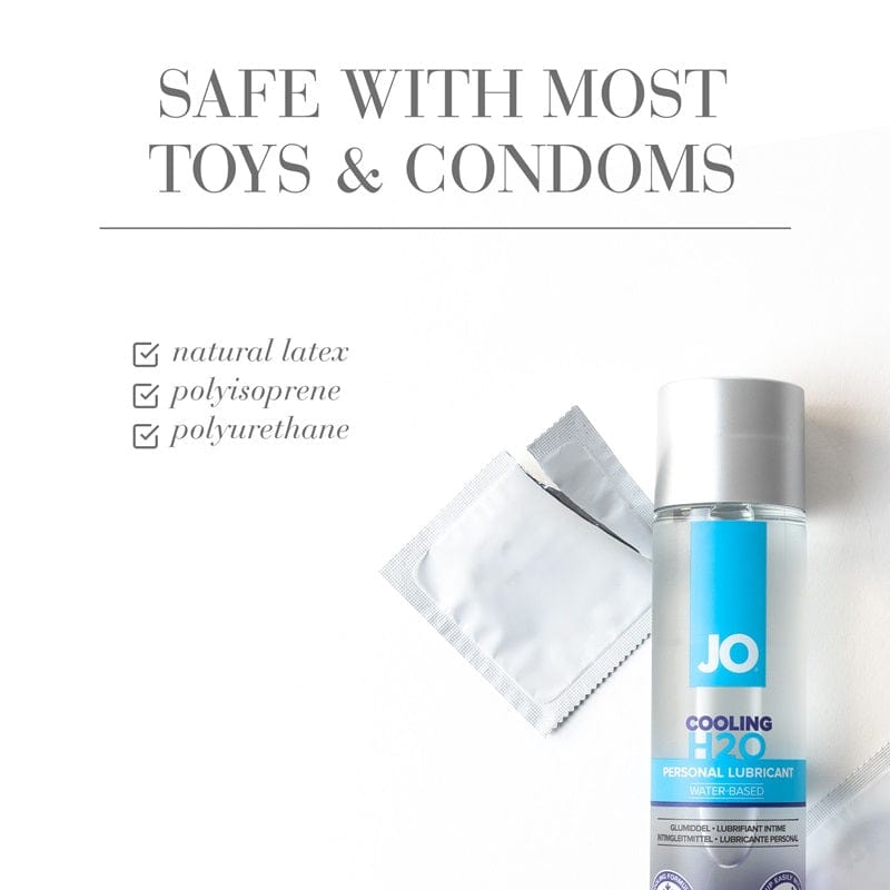 System JO H2O Cooling and Sensual Water-Based Intimate Lubricant
