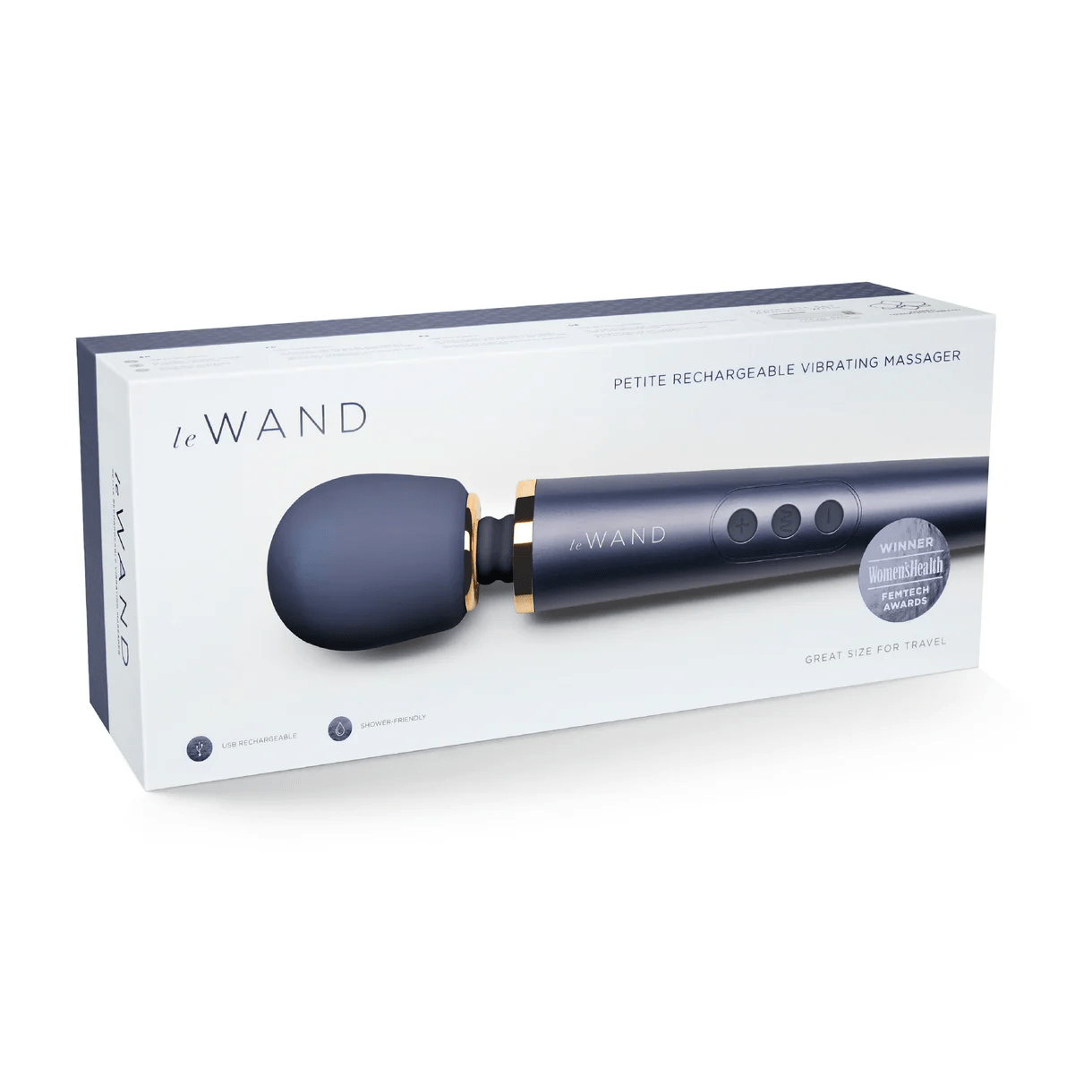 Le Wand Petite: Compact, Rechargeable Massager with Multiple Vibration Modes