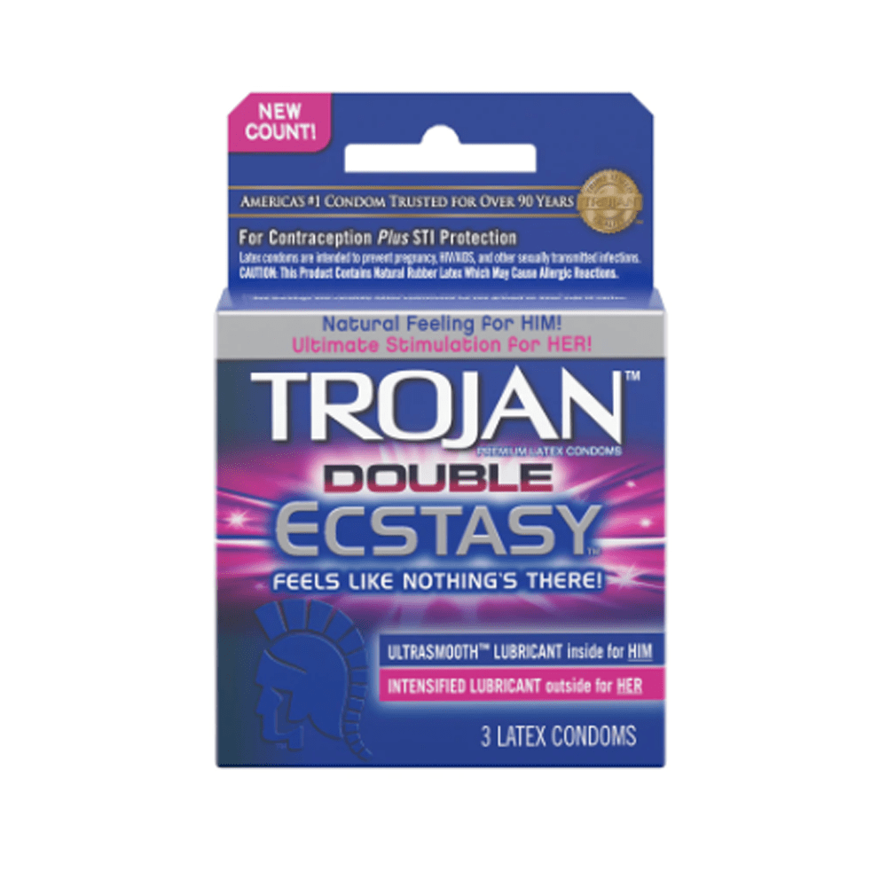 Trojan Brand Double Pleasure Condoms for an Intense and Natural Experience