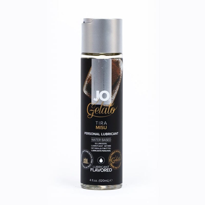 System JO Gelato Lubricant with Delectable Tiramisu Flavor for Enhanced Intimacy