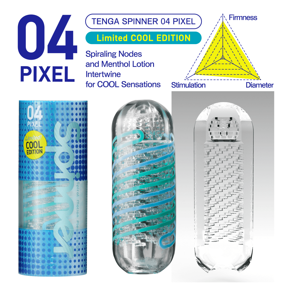 Tenga Pixel Cool Edition Spinner: An Innovative Male Pleasure Toy