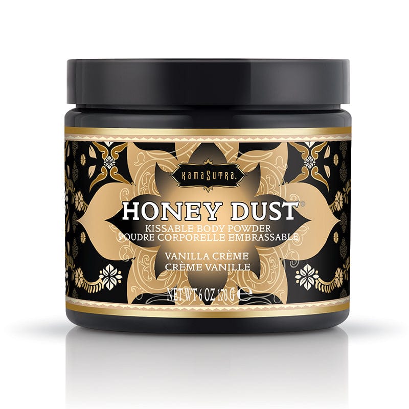 Kama Sutra Vanilla Creme Honey Dust - Kissable Talc - Free Body Powder