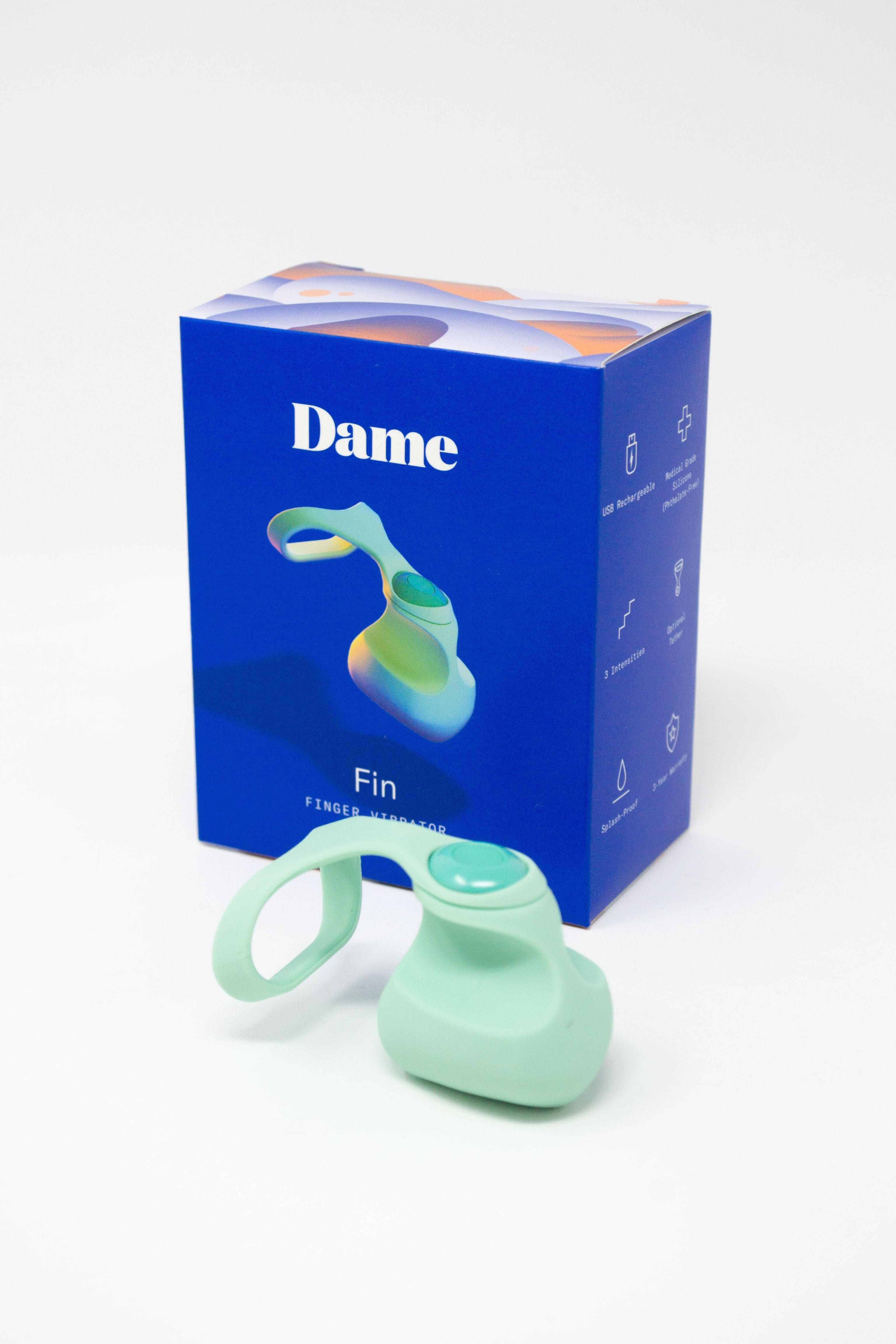 Dame Fin Discreet and Versatile Finger Vibrator for Personal Pleasure