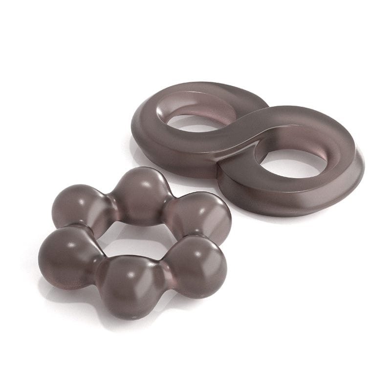 Pipedream Products Black Ultra - Stretchy Performance Cock Ring Set