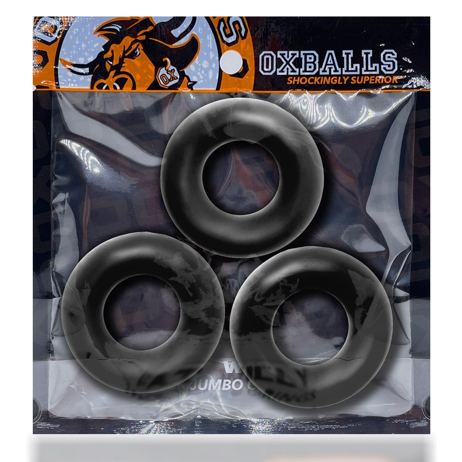 Oxballs Jumbo Three - Pack Fat Willy Cock Rings Set