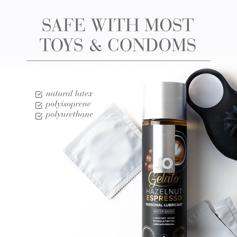 System JO Gelato - Luscious Hazelnut Espresso Flavored Water - Based Lube