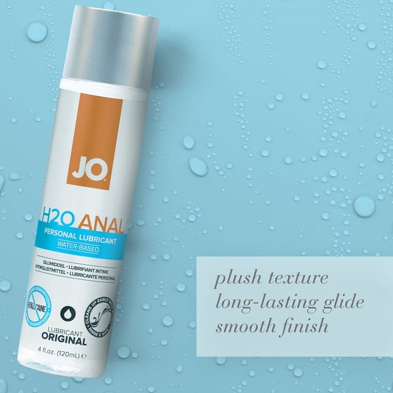System JO H2O Original Water-Based Anal Lubricant for Enhanced Intimate Play