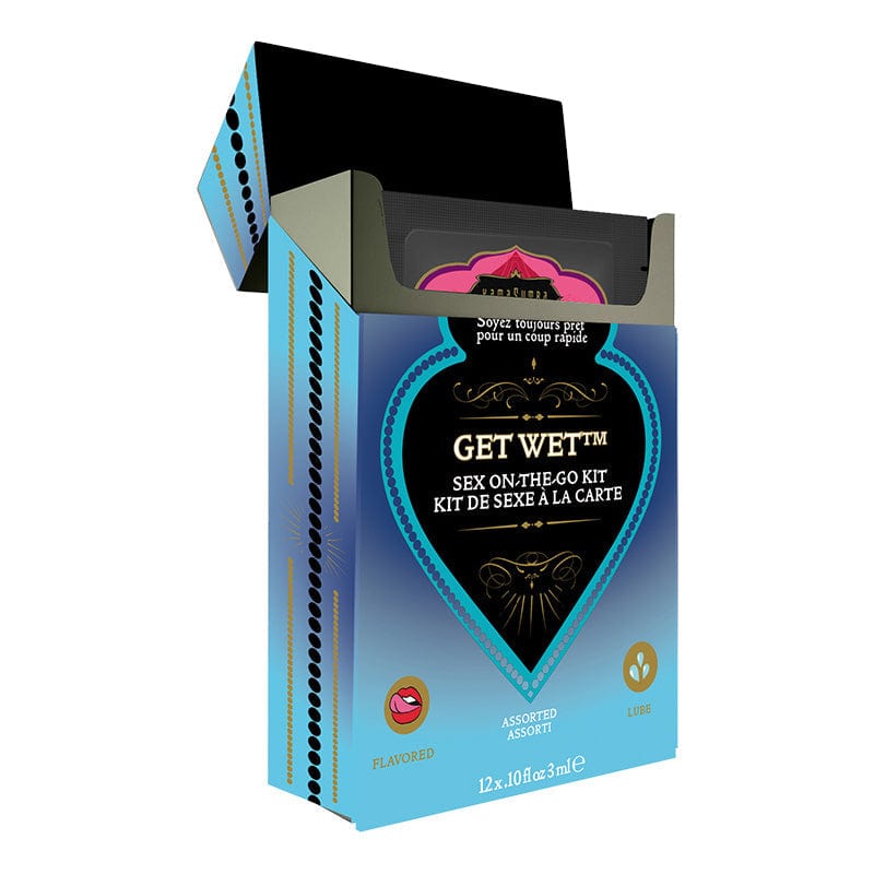 Kama Sutra On - the - Go Get Wet Packet Set for Quick Intimacy