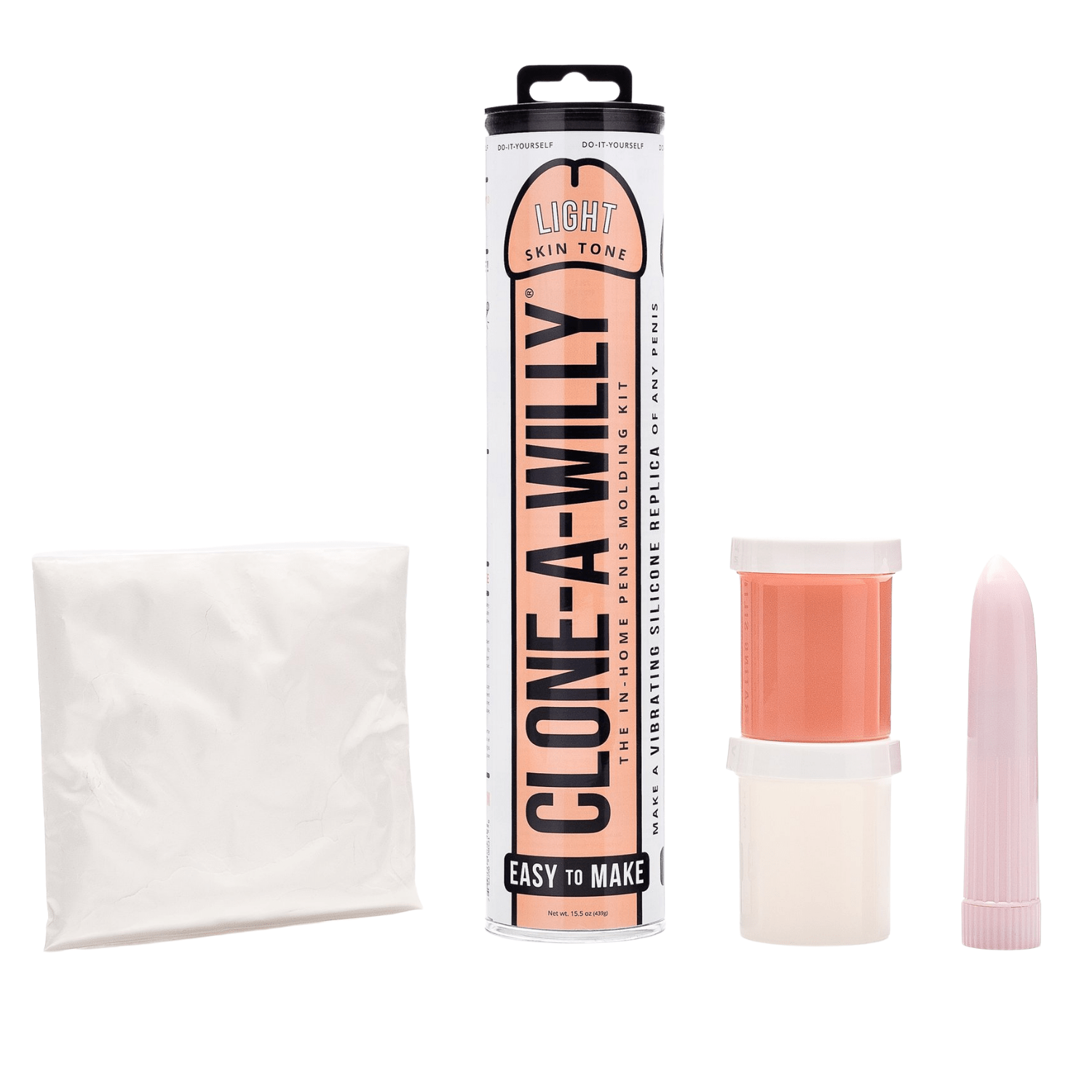 Empire Labs Light Skin Tone Vibrating Clone of Your Willy
