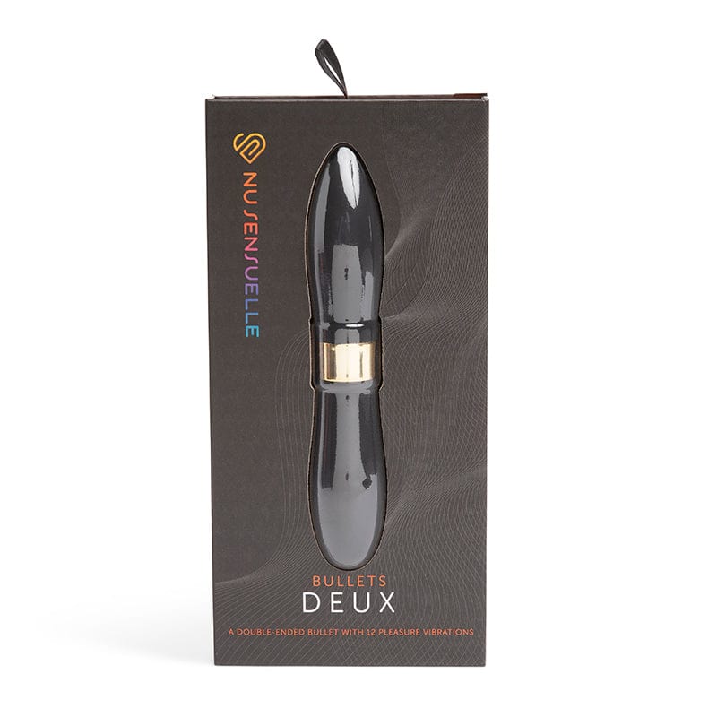 Nu Sensuelle Deux Rechargeable Double-Ended Bullet with 12-Speed Dual Motors