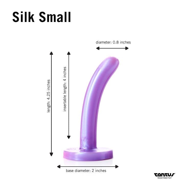 Tantus Silk Small-sized Silicone Dildo for Beginners