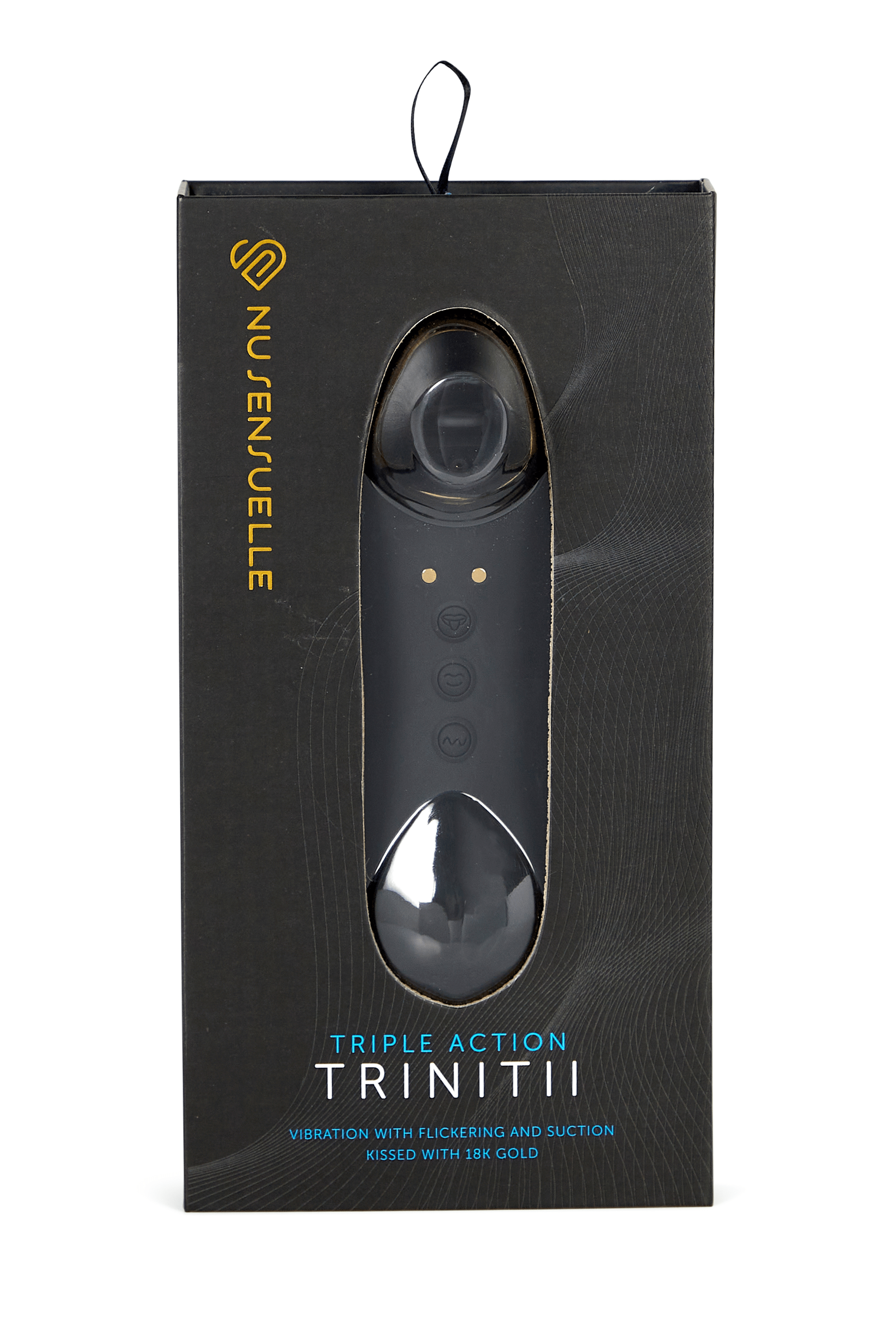 Nu Sensuelle Trinitii 18K Gold Edition: 3-in-1 Pleasure Toy