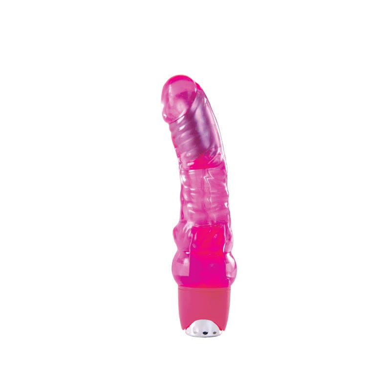 NS Novelties Jelly Rancher 6 - Platinum TPE Waterproof Multi - speed Vibrating Massager