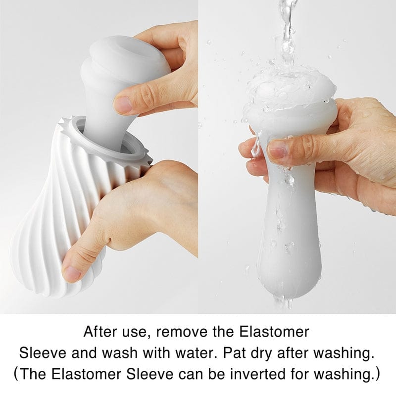 Tenga Flex Reusable Male Masturbator with Spiral Stimulation