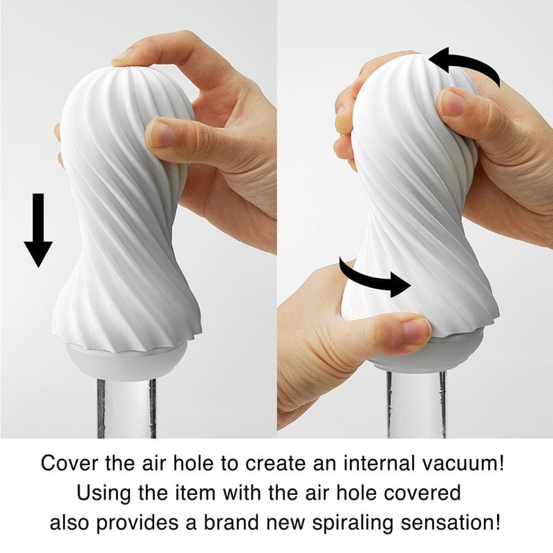 Tenga Flex Reusable Male Masturbator with Spiral Stimulation