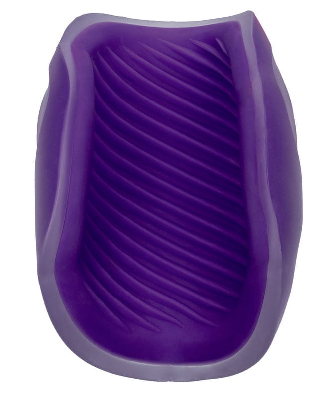 Calexotics Purple Spiral - Grip Heavy - Duty Masturbator