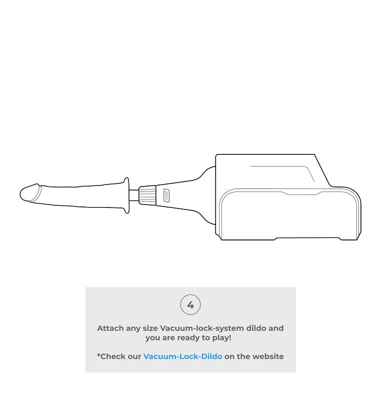 Kiiroo Keon Automatic Sex Machine Dildo Adapter for Vacuum - lock - system Dildos