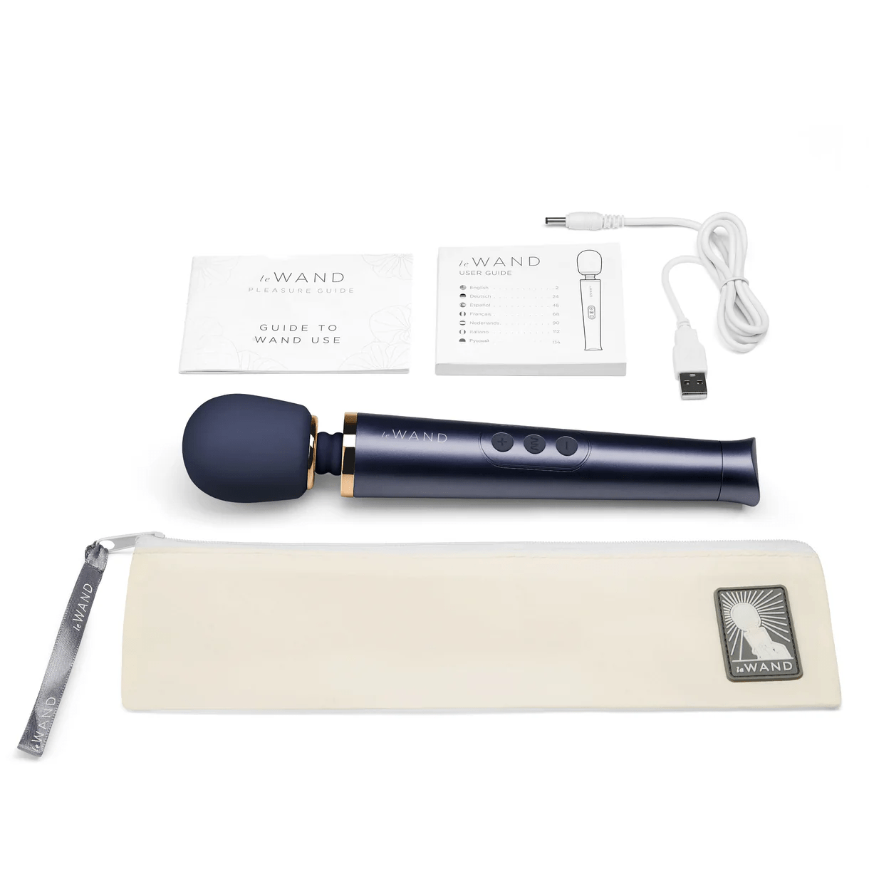 Le Wand Petite: Compact, Rechargeable Massager with Multiple Vibration Modes