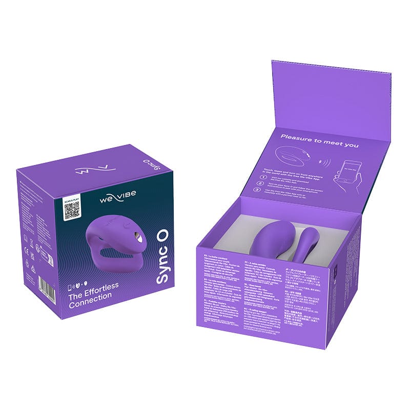 Innovative We-Vibe Sync O Hands-Free Couples Vibrator for Ultimate Pleasure