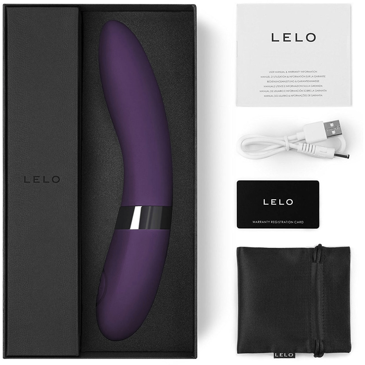 Lelo Elise 2: Luxury Vibrator with 8 Modes and Powerful Motors