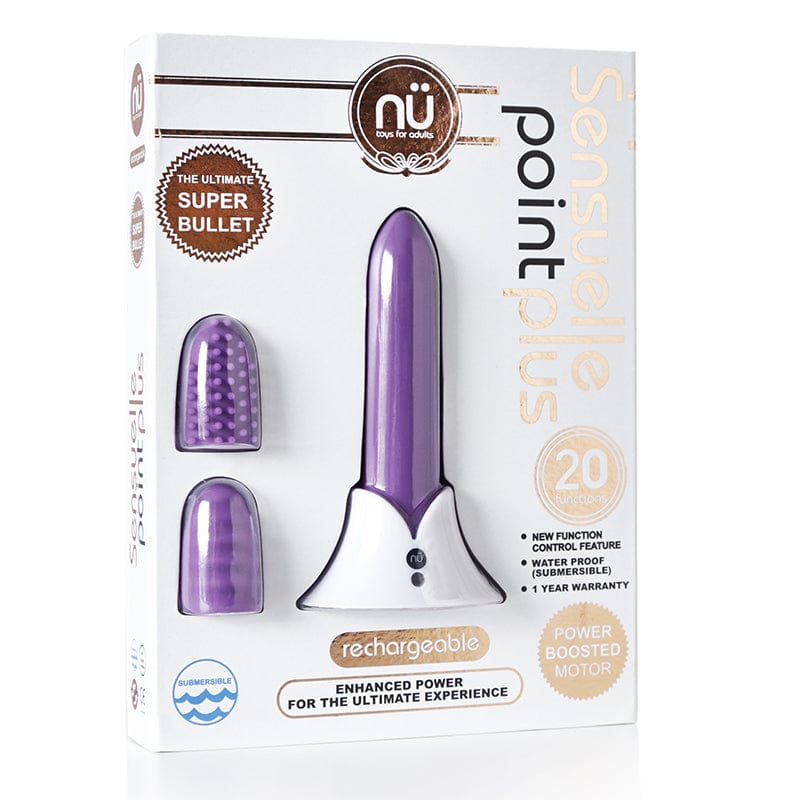 Nu Sensuelle Premium Point Plus Bullet Vibrator for Enhanced Intimacy
