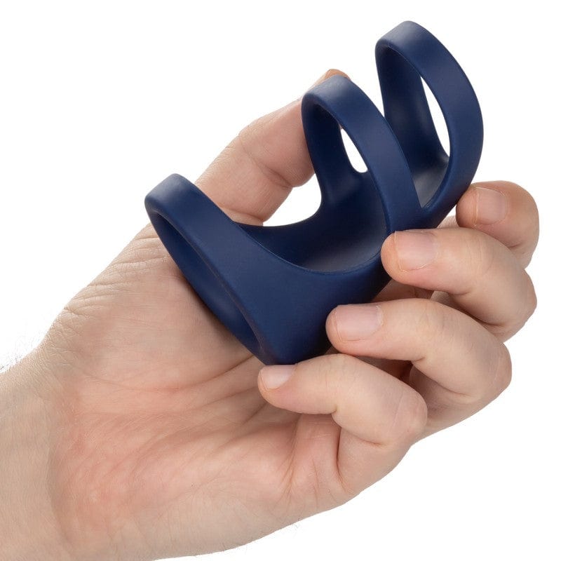 Calexotics Viceroy Rechargeable Triple Silicone Cock Ring with 10 Vibration Modes
