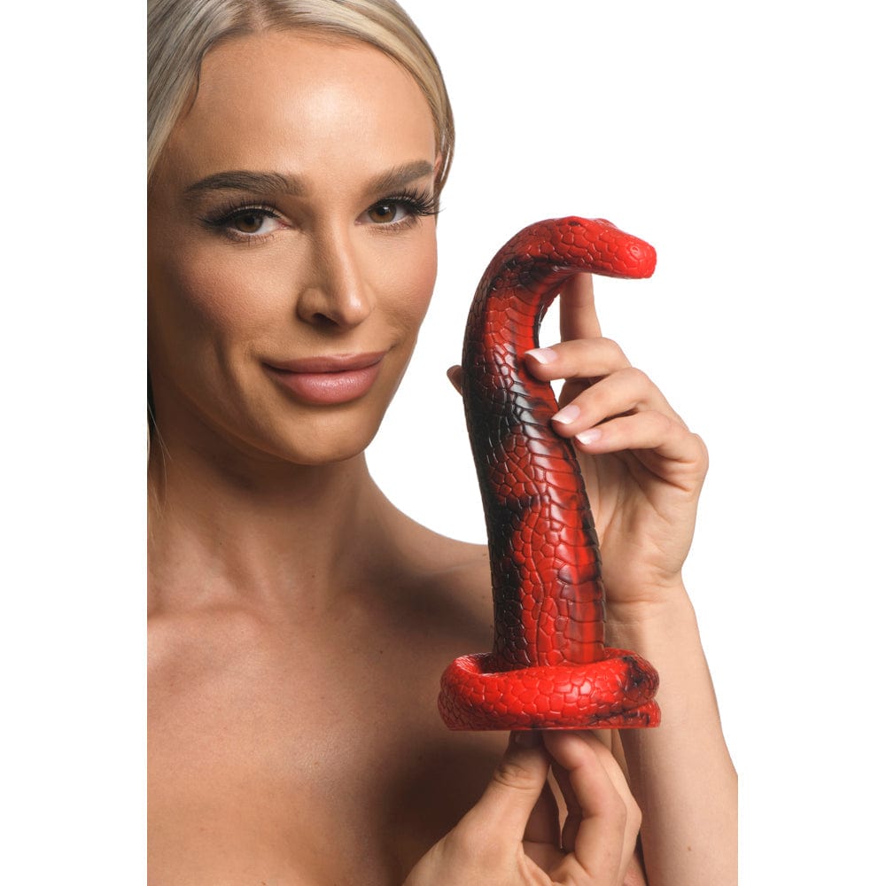 Premium Silicone King Cobra Fantasy Dildo for Kinky Adventures