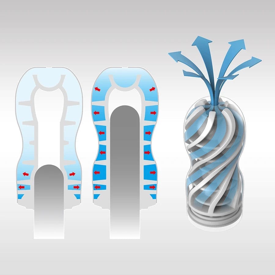 Tenga Air Flow Disposable Male Masturbation Cup with Innovative Air - Cushion Technology