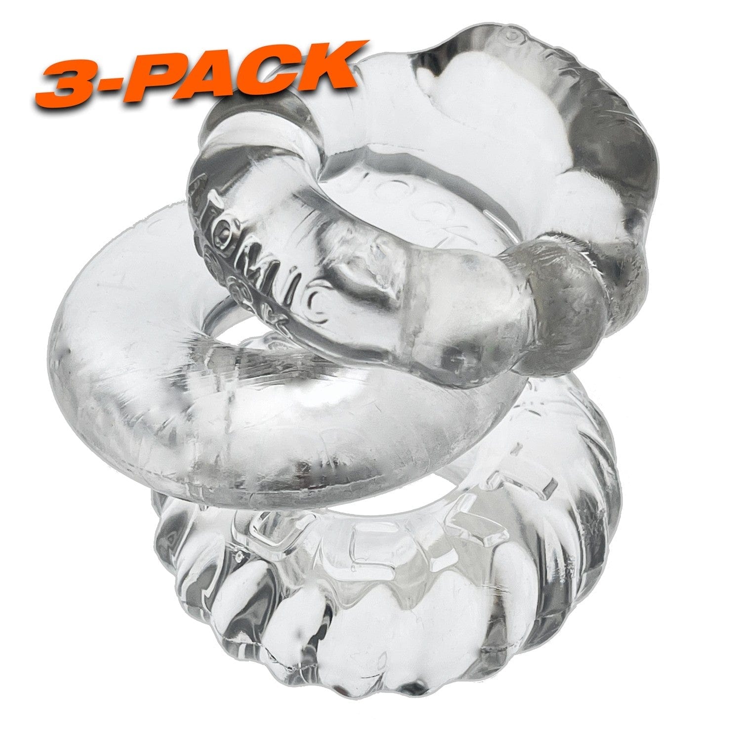 Oxballs Bonemaker 3-Pack of Premium Cock Rings for Enhanced Performance