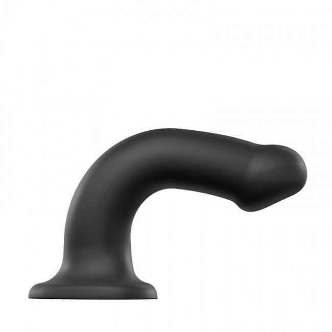 Black Bendable Dual - Density Strap - On Dildo for Ultimate Pleasure