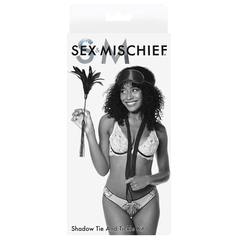 Sportsheets Sensual Shadow Tie and Tickle Kit for Enhanced Intimate Play