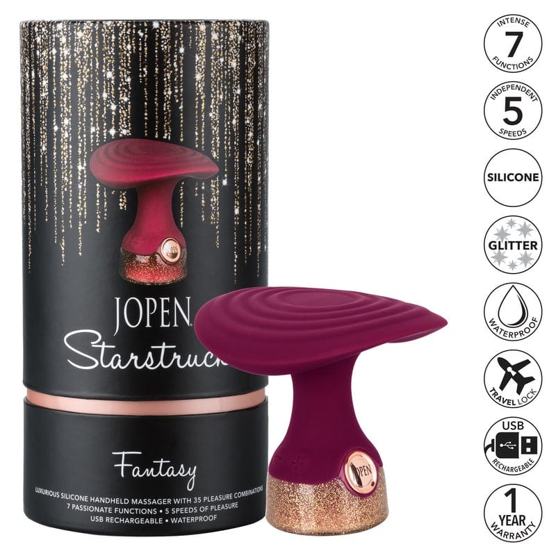 Calexotics Glittery Starstruck Handheld Vibration Fantasy Massager
