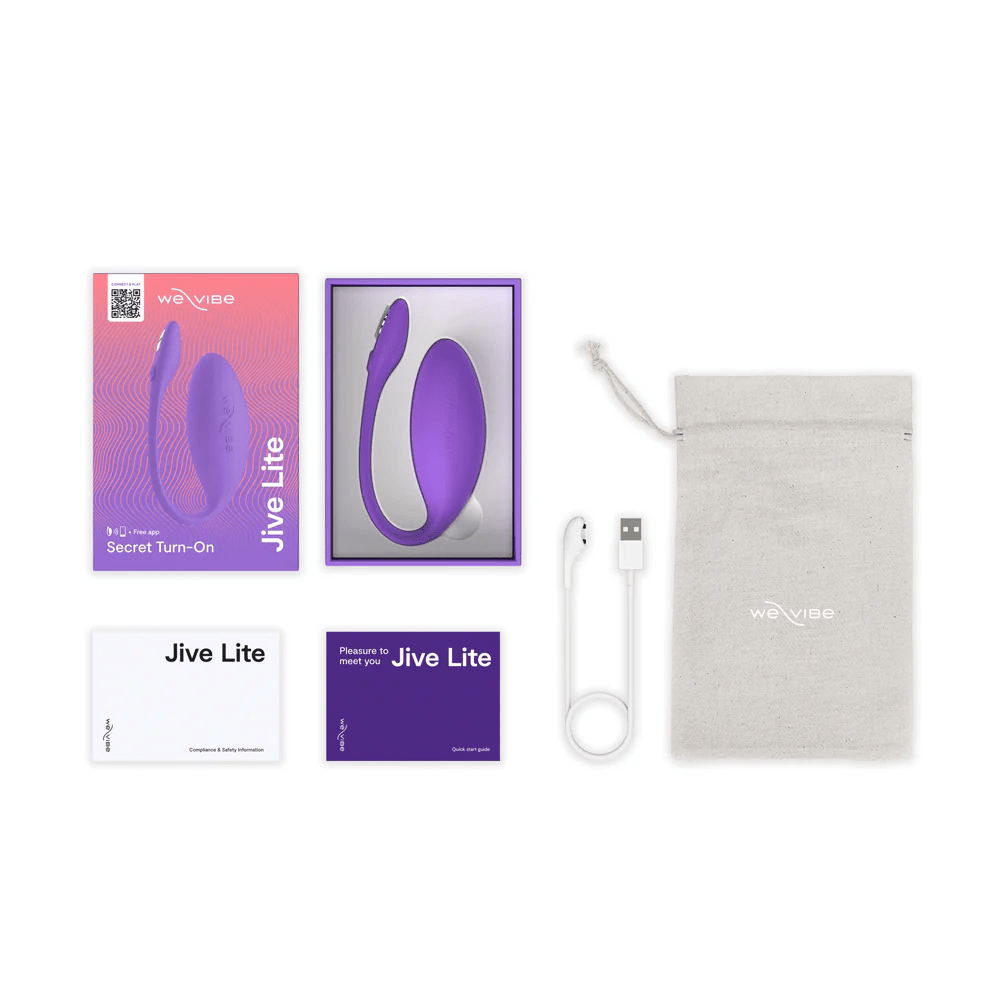 We-Vibe Jive Lite: App-Controlled, Waterproof Egg Vibrator for G-Spot Thrills
