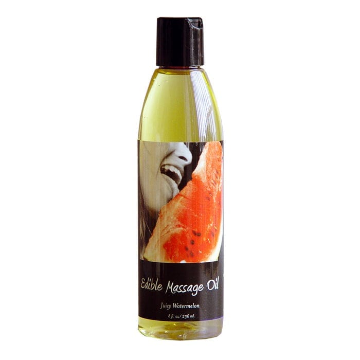 8-Ounce Earthly Body Edible Massage Oil for Luxurious Skin Care