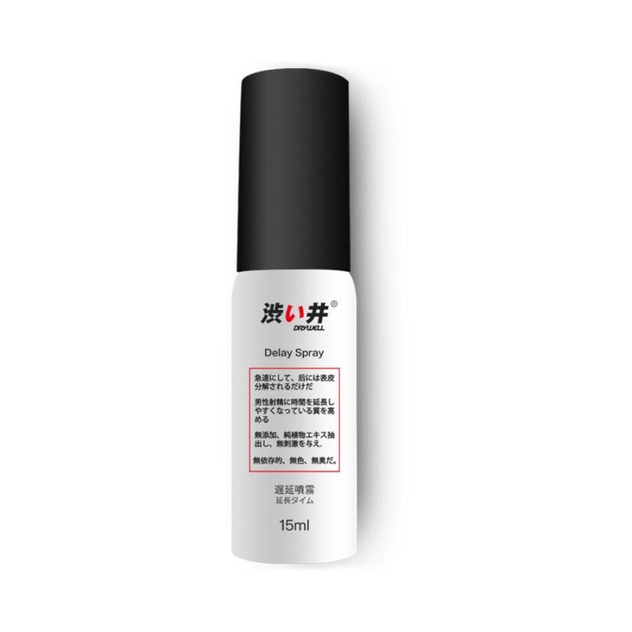 Drywell Natural Physical Delay Spray for Men with Pure Plant Extracts