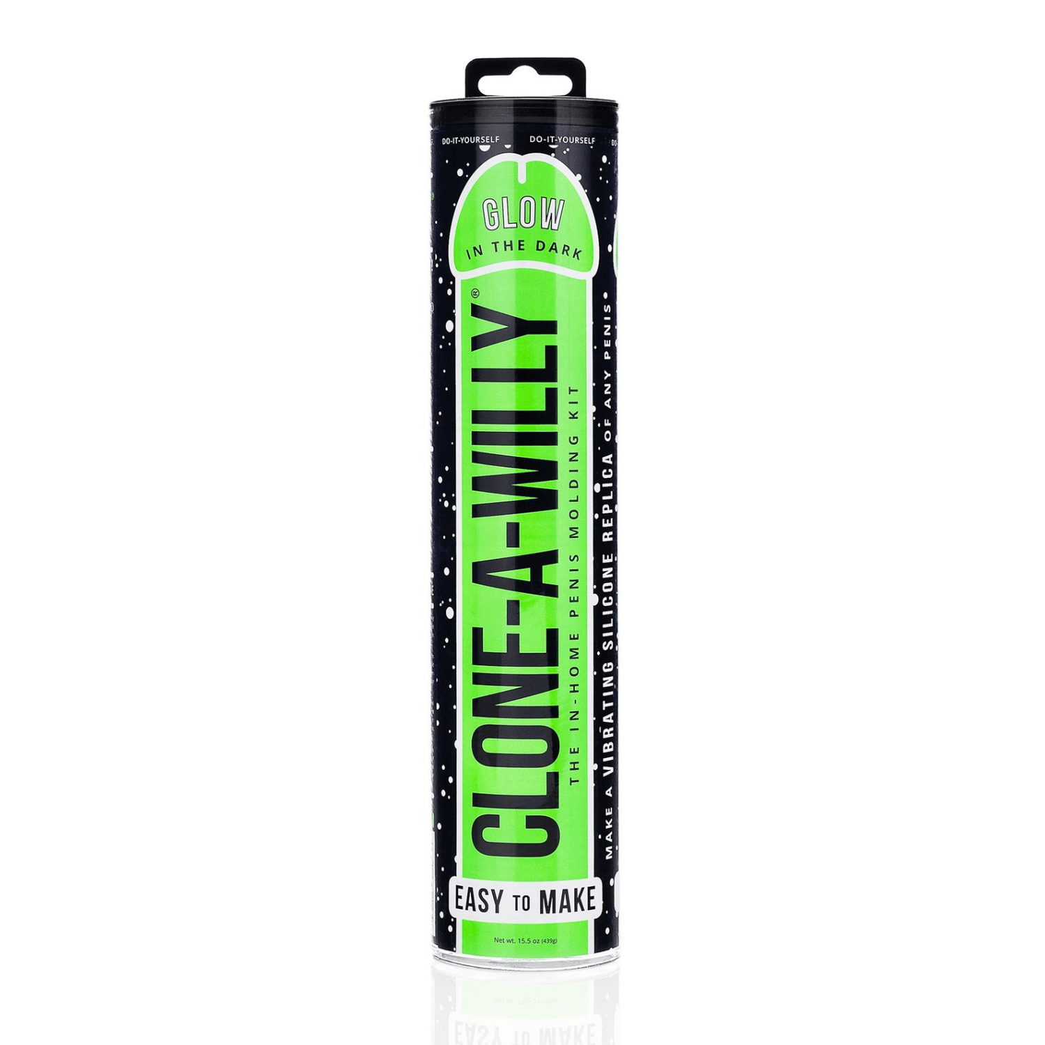 Empire Labs Glow - in - the - Dark Green Vibrating Willy Replica Kit