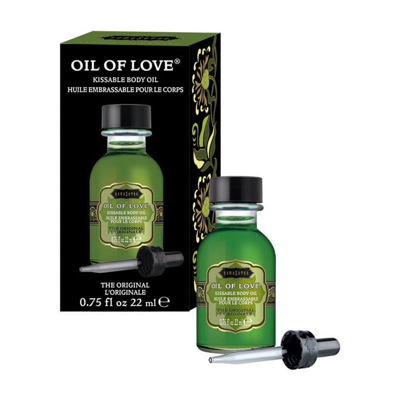 Original Kama Sutra Love Oil with Sensual Warming Effect