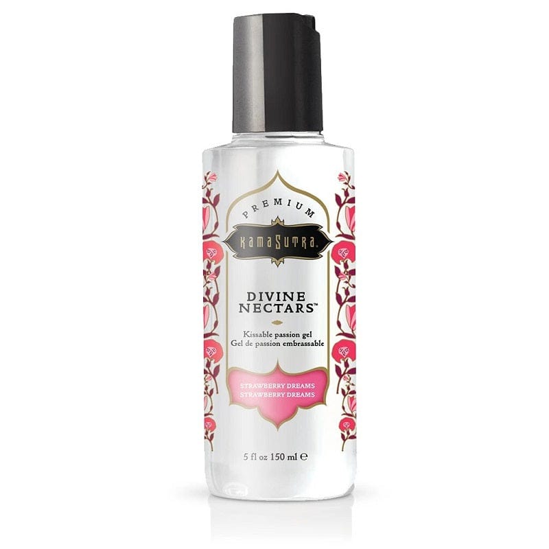 Kama Sutra Strawberry Dreams Divine Nectars - Water-Based Flavored Body Glide