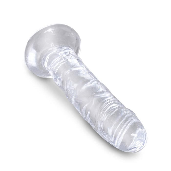 Pipedream Products Translucent King-Sized Cock Dildo - Clear 6 Inches