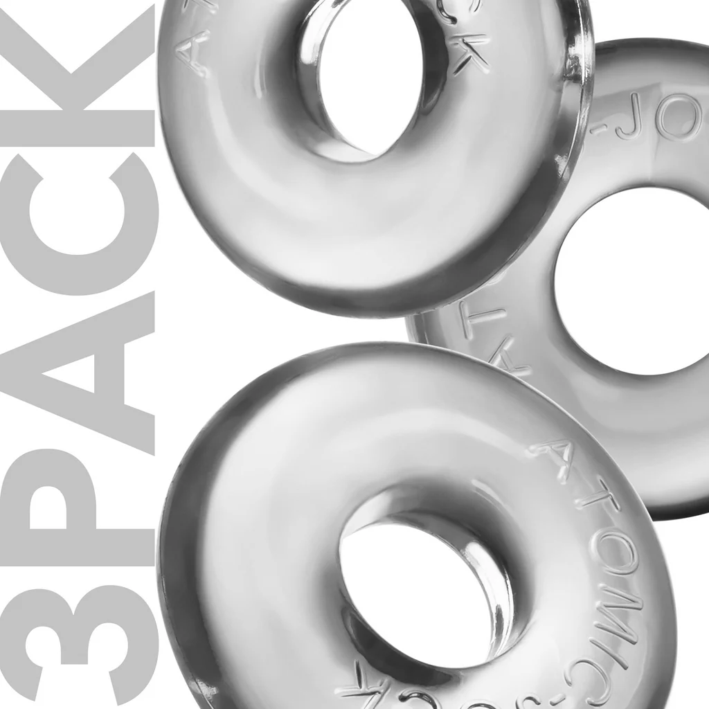Oxballs Premium Ringer Max Three-Pack Set of Penis Rings