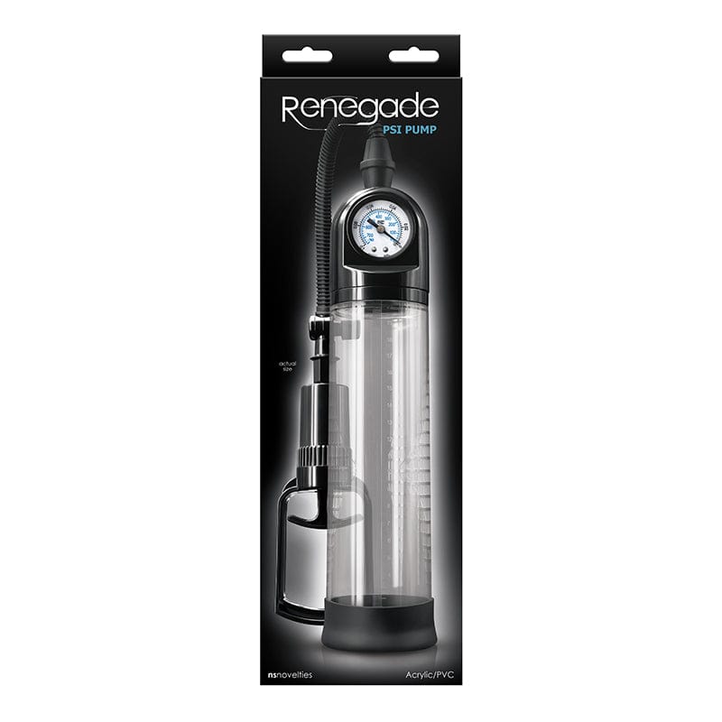 NS Novelties Renegade Precision PSI Penis Pump for Precise and Comfortable Use