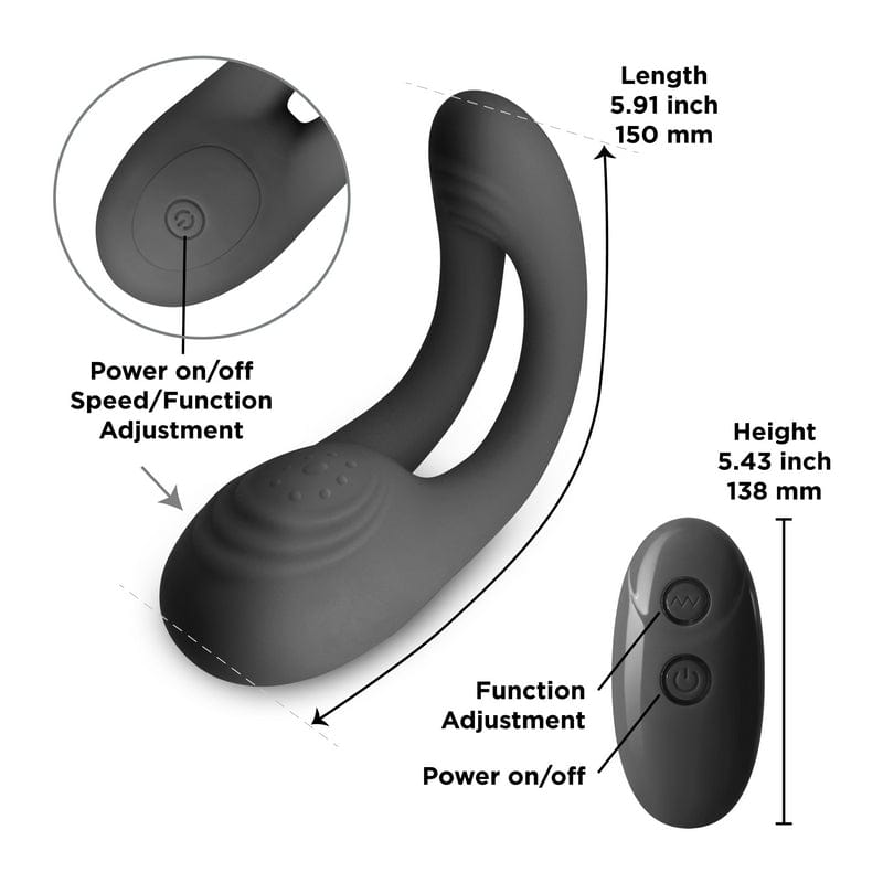 NS Novelties Inya Utopia Rechargeable Intimate Couple's Pleasure Toy