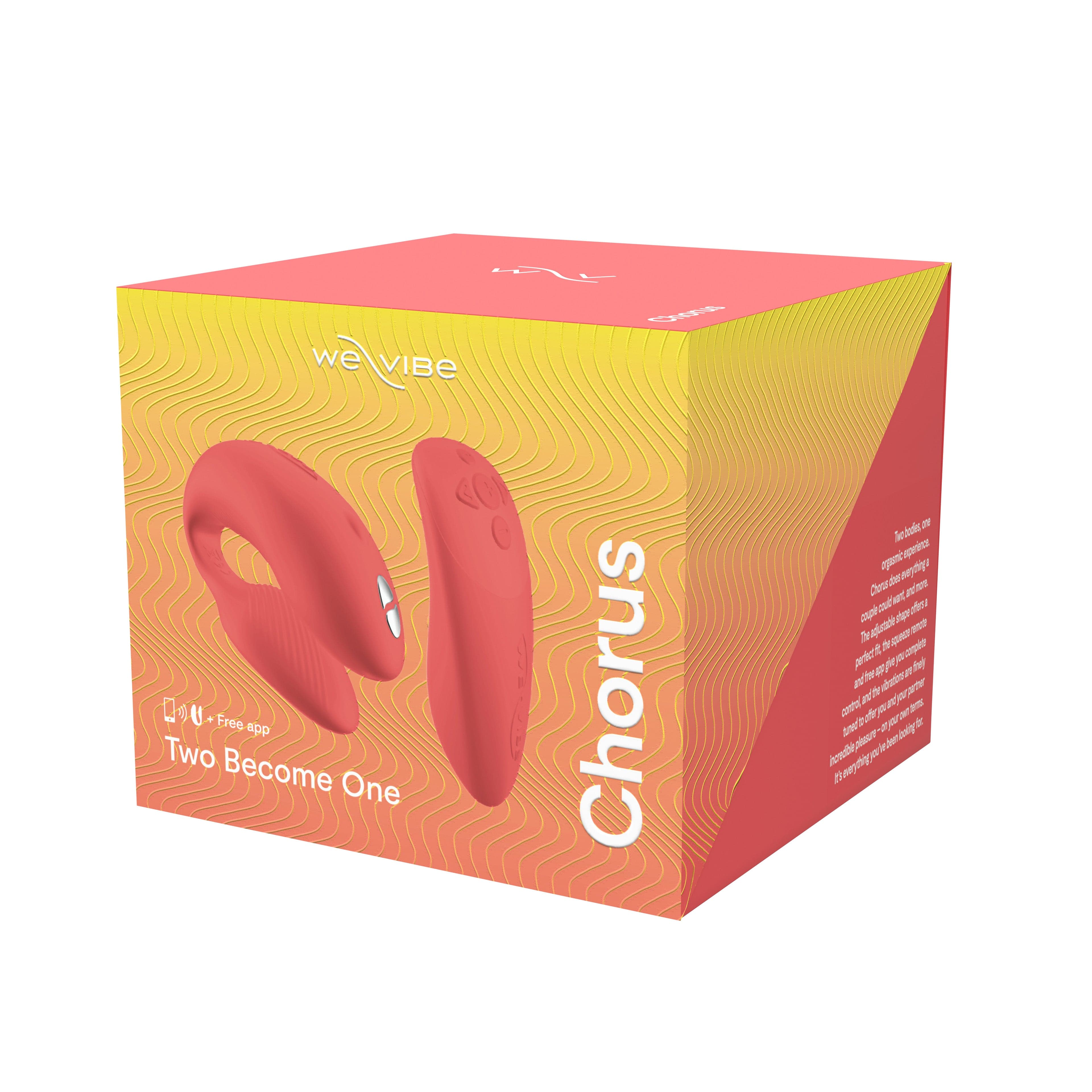 We-Vibe Chorus Couples' Remote-Controlled Love Vibrator for Enhanced Intimate Experiences