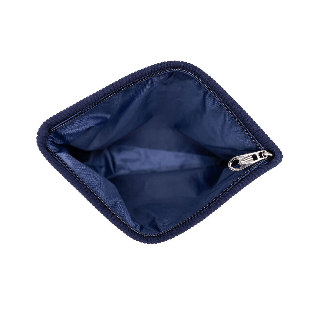 Stylish Midnight Blue Corduroy Emojibator Intimate Pleasure Storage Pouch