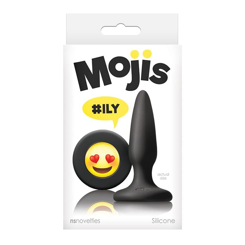 NS Novelties Silky Smooth Body-Safe Moji’s ILY Mini Butt Plug