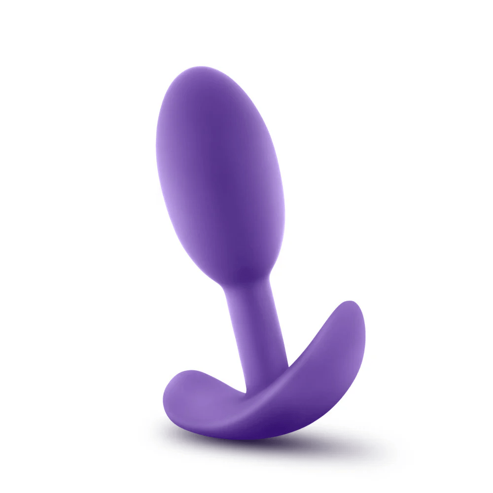Purple Blush Luxe Wearable Slim Anal Vibrating Plug for Discreet Pleasure