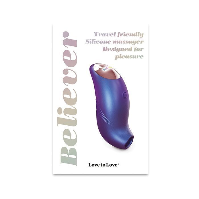 Love To Love Believer: A Compact & Waterproof Clitoral Stimulator with 5 Intensity Levels