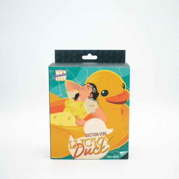 Natalie's Toybox Compact Waterproof Lucky Duck Suction Pleasure Stimulator