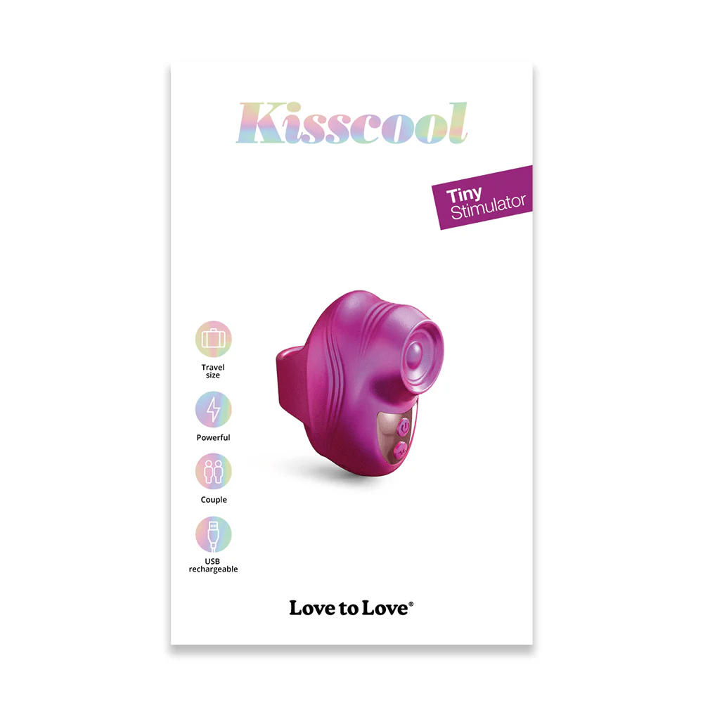 Love to Love Kisscool Miniature Fingertip Pleasure Stimulator for Intimate Experiences